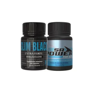 KIT SR POWER FOR MEN + SLIM BLACK EXTRA FORTE
